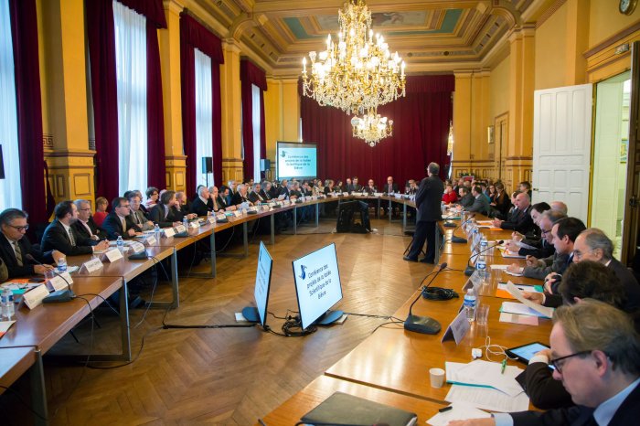 FRANCE. Montrouge, Paris suburb. 2014. Assises VSB (Vallée Scientifique de la Bièvre)